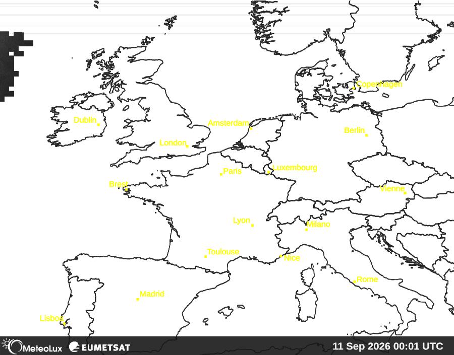 Wiedergabe von visuellen Satellitenbildern