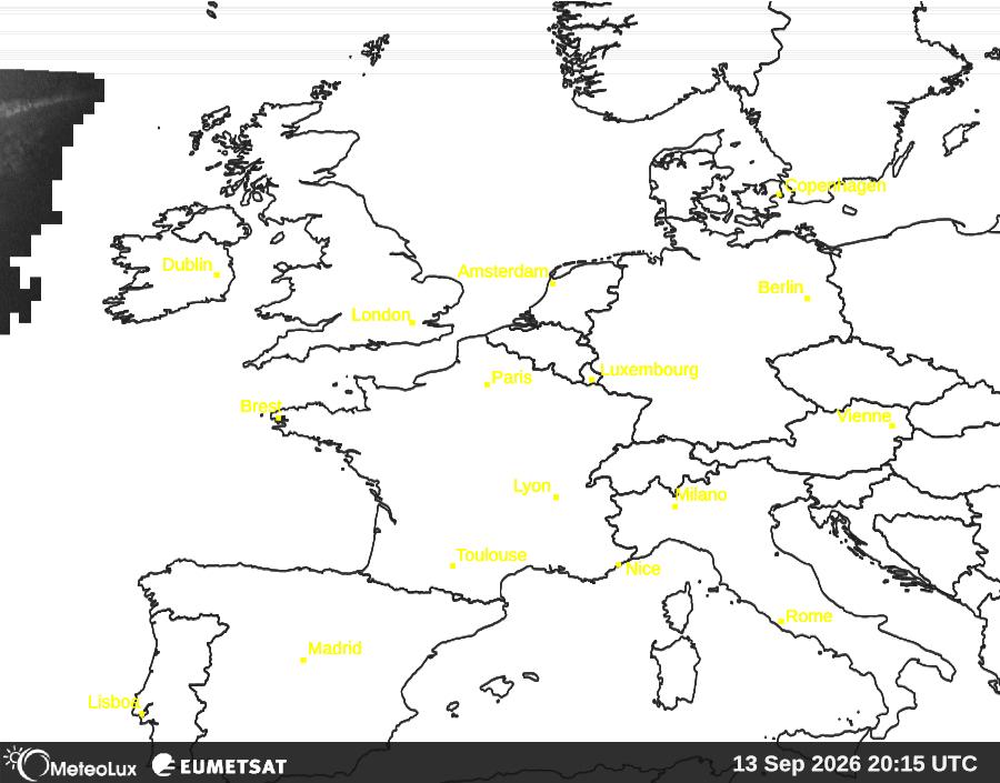 Wiedergabe von visuellen Satellitenbildern