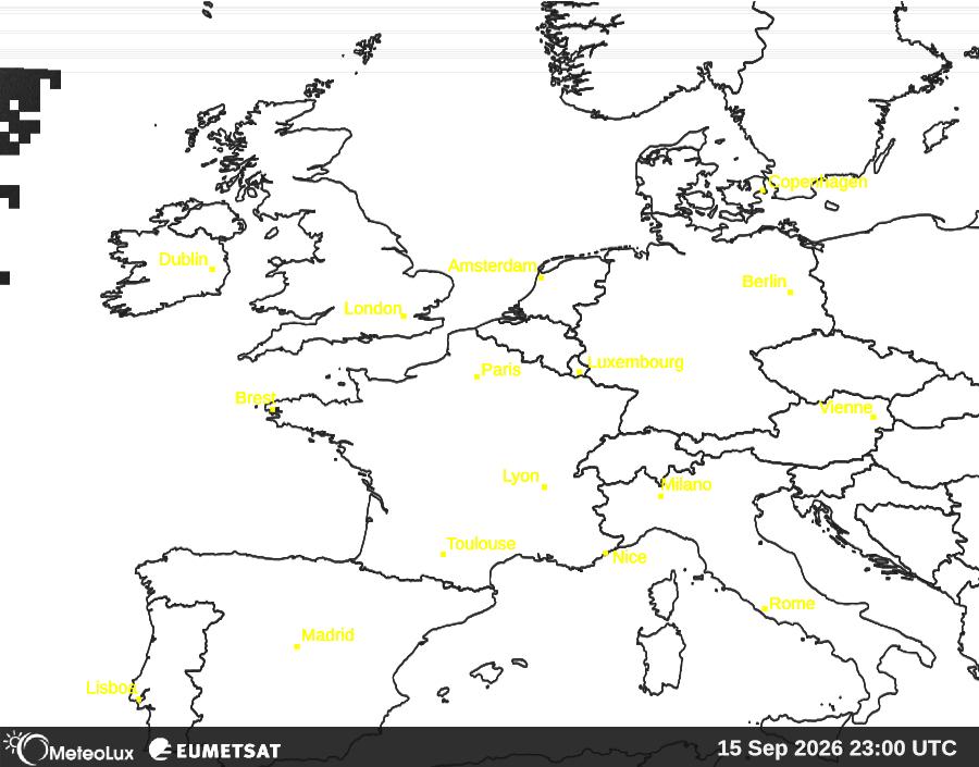 Wiedergabe von visuellen Satellitenbildern
