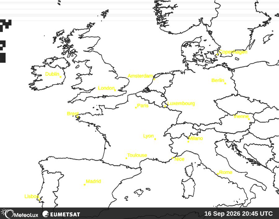 Wiedergabe von visuellen Satellitenbildern