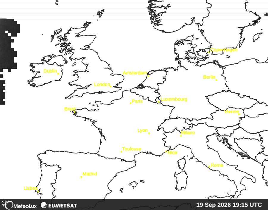 Wiedergabe von visuellen Satellitenbildern