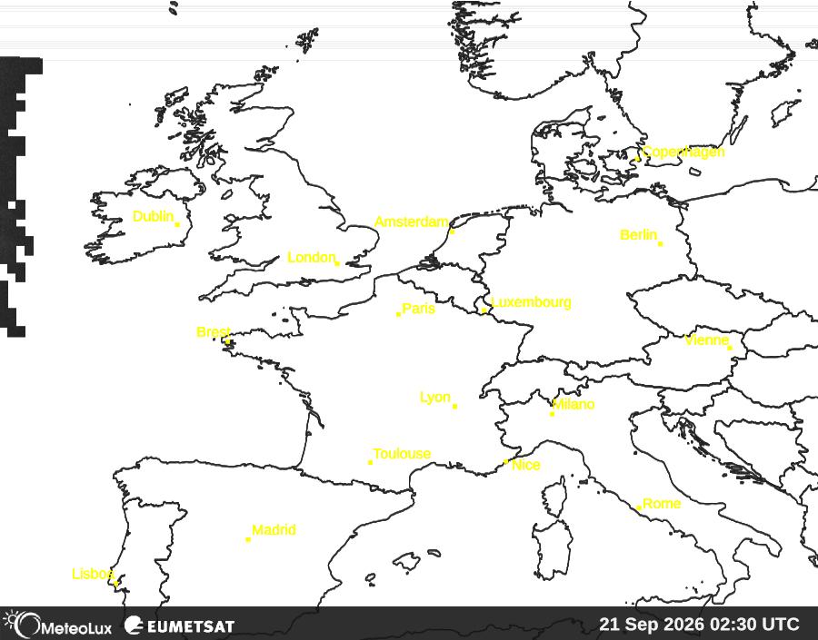 Wiedergabe von visuellen Satellitenbildern