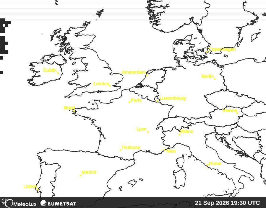 Wiedergabe von visuellen Satellitenbildern