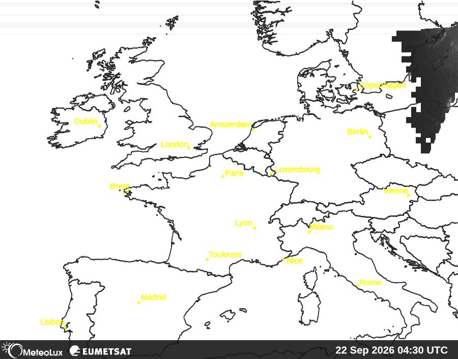 Wiedergabe von visuellen Satellitenbildern