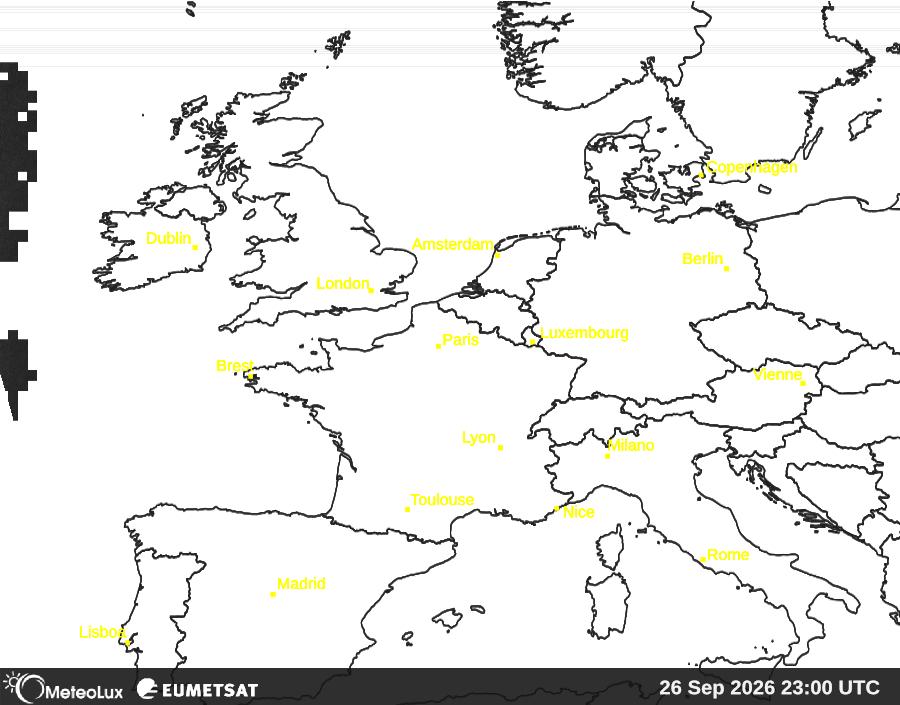 Wiedergabe von visuellen Satellitenbildern