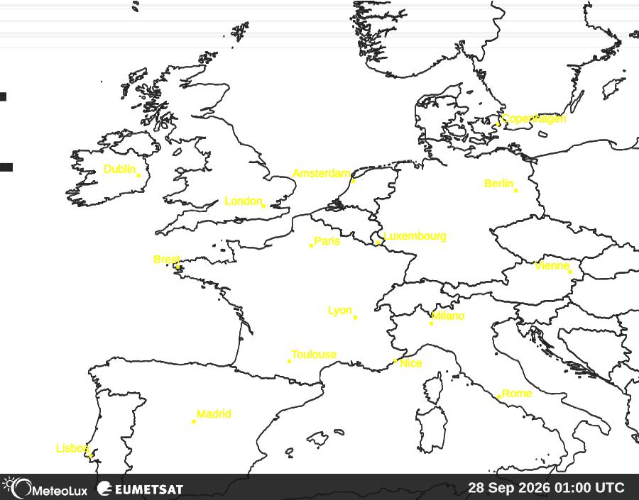 Wiedergabe von visuellen Satellitenbildern