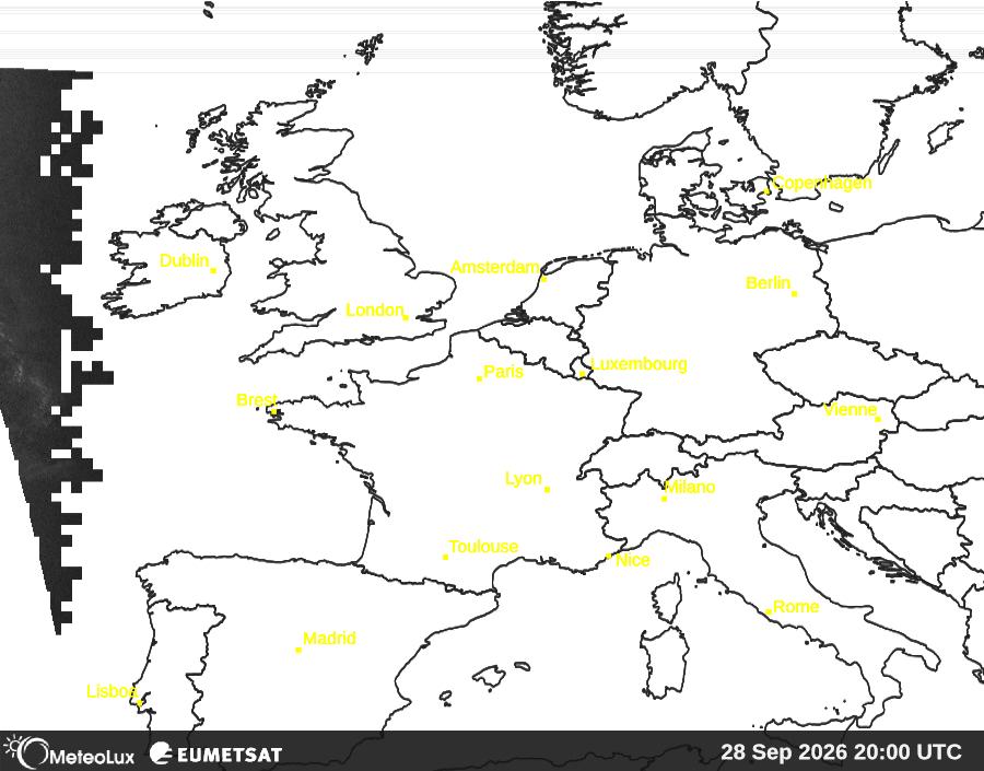 Wiedergabe von visuellen Satellitenbildern