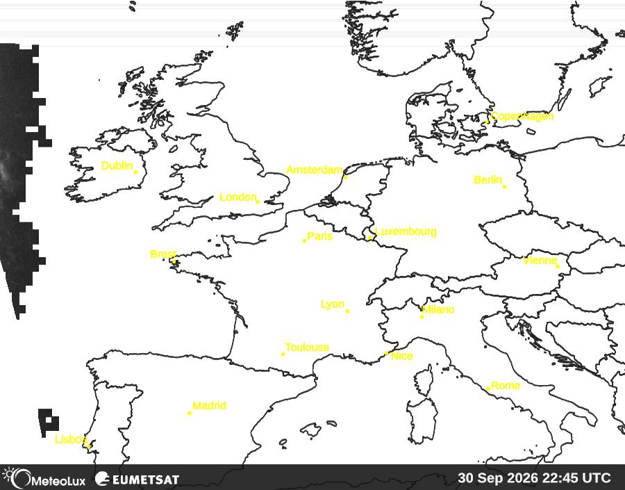 Wiedergabe von visuellen Satellitenbildern