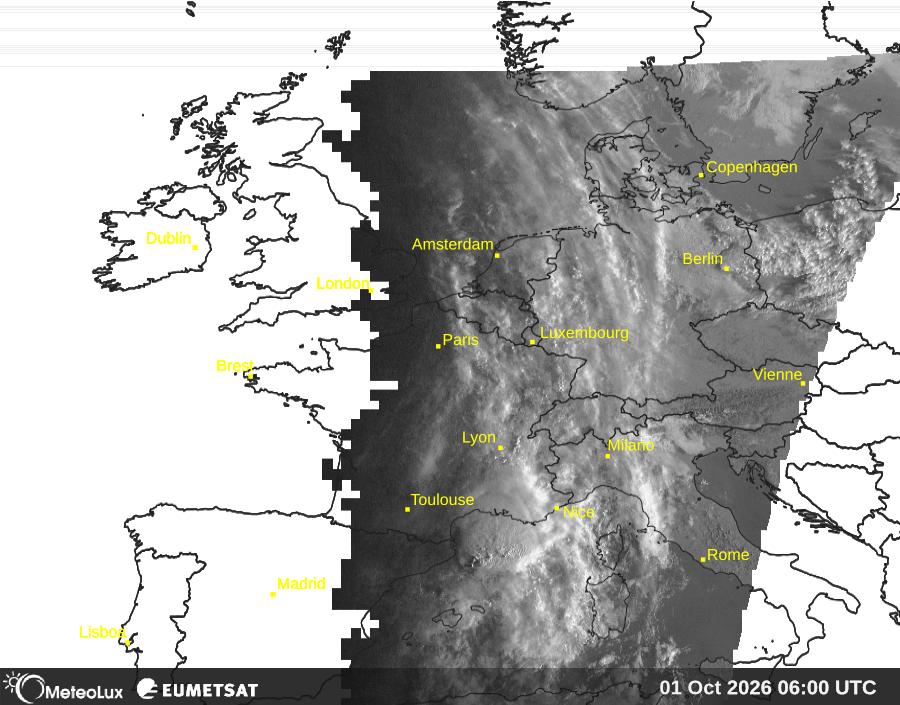 Wiedergabe von visuellen Satellitenbildern