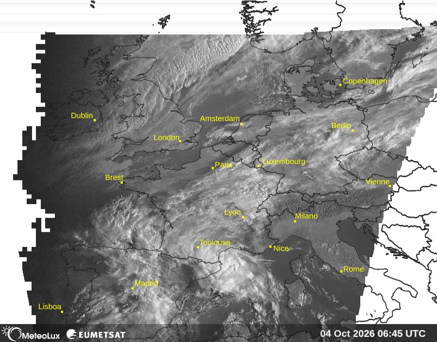 Wiedergabe von visuellen Satellitenbildern