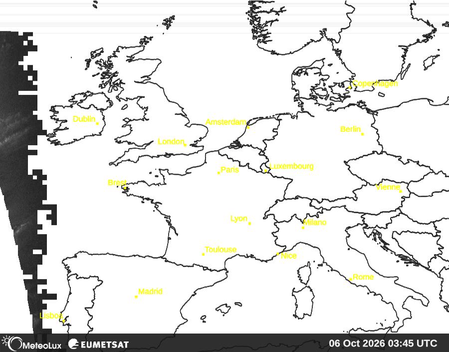Wiedergabe von visuellen Satellitenbildern