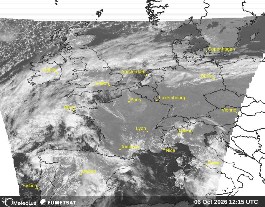 Wiedergabe von visuellen Satellitenbildern