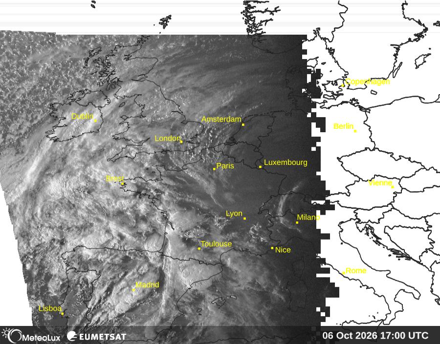 Wiedergabe von visuellen Satellitenbildern