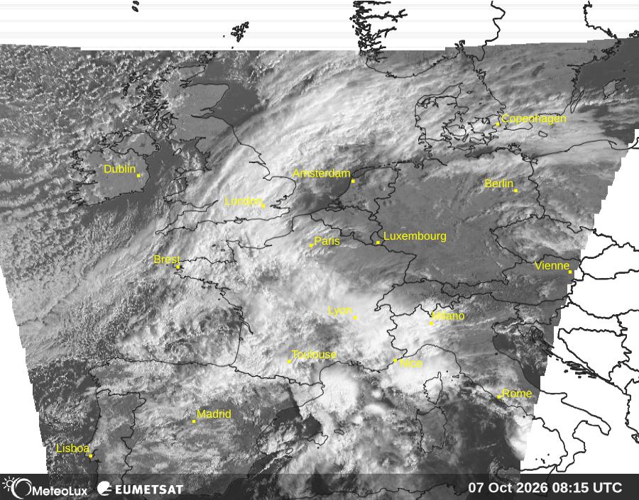 Wiedergabe von visuellen Satellitenbildern