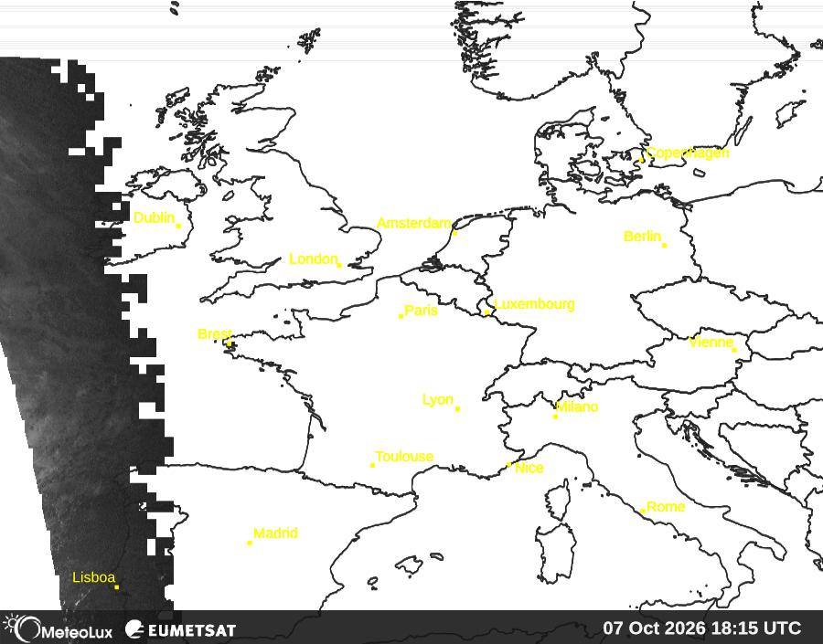 Wiedergabe von visuellen Satellitenbildern
