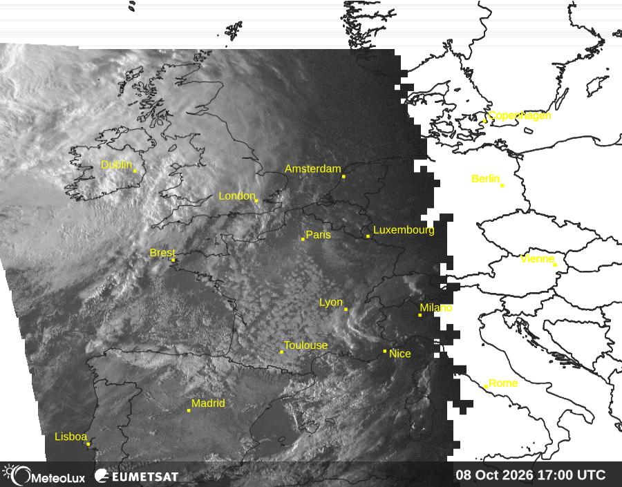 Wiedergabe von visuellen Satellitenbildern