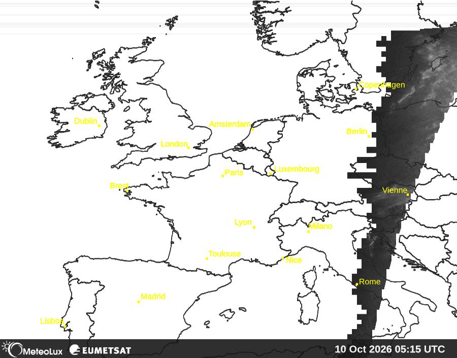 Wiedergabe von visuellen Satellitenbildern