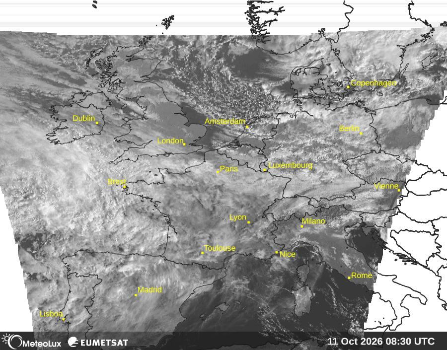 Wiedergabe von visuellen Satellitenbildern