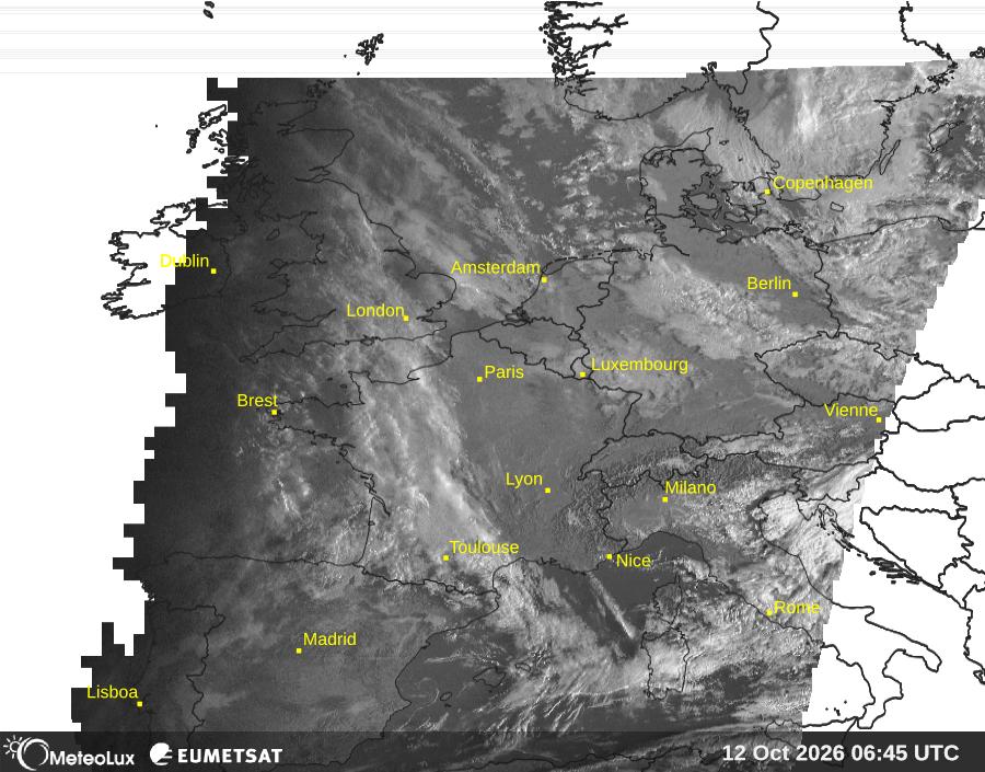 Wiedergabe von visuellen Satellitenbildern