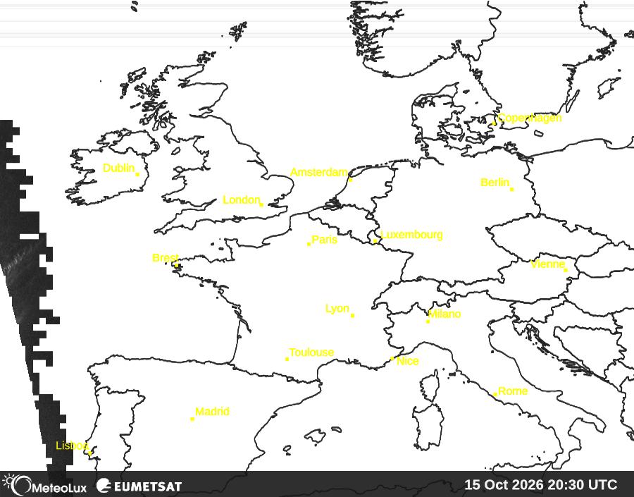 Wiedergabe von visuellen Satellitenbildern