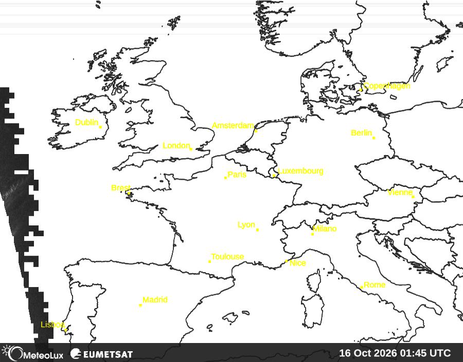 Wiedergabe von visuellen Satellitenbildern