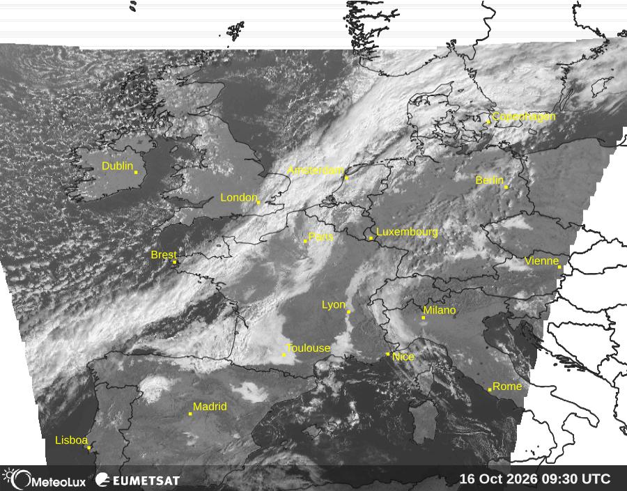 Wiedergabe von visuellen Satellitenbildern