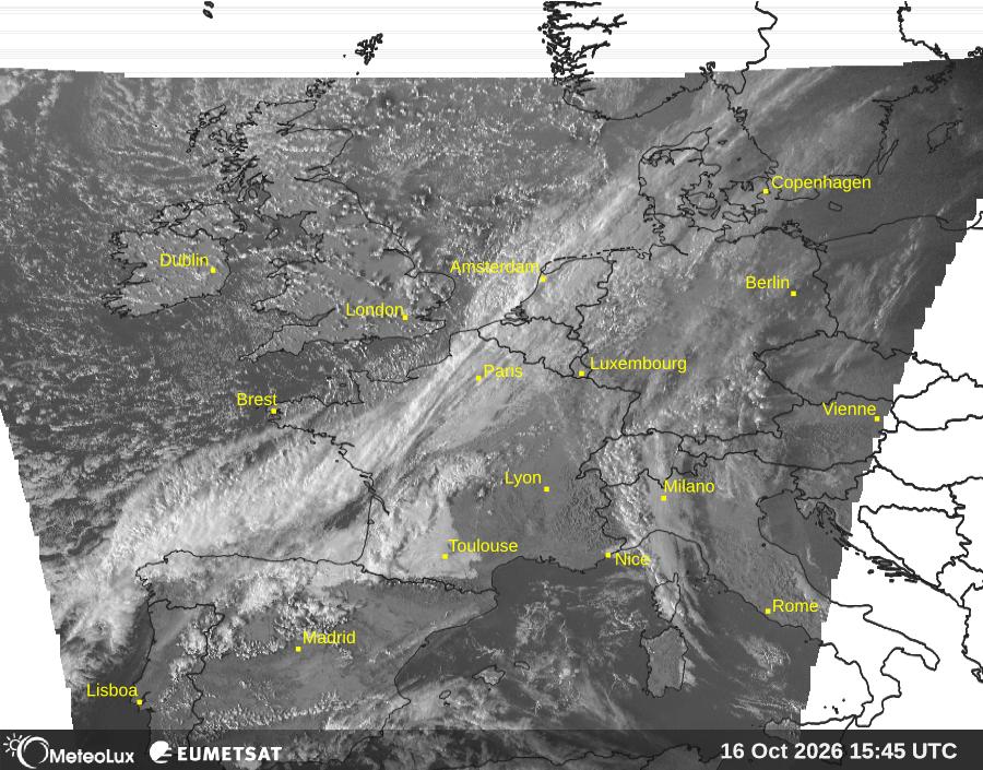 Wiedergabe von visuellen Satellitenbildern