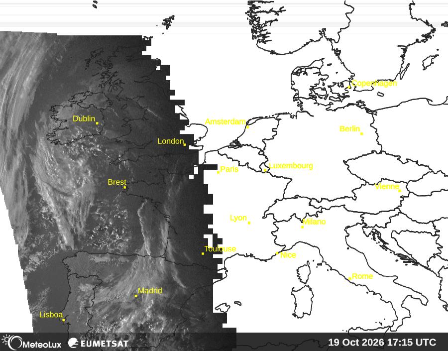 Wiedergabe von visuellen Satellitenbildern
