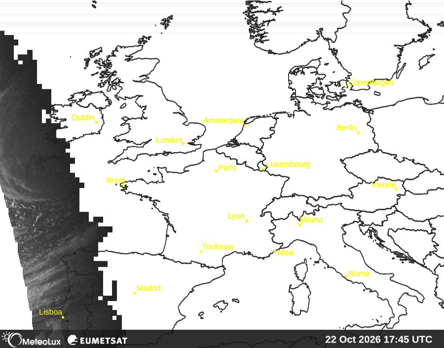 Wiedergabe von visuellen Satellitenbildern