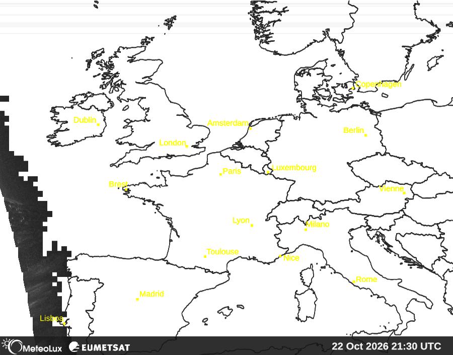 Wiedergabe von visuellen Satellitenbildern