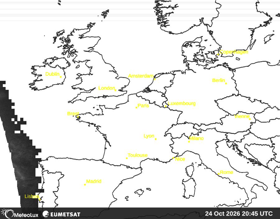Wiedergabe von visuellen Satellitenbildern