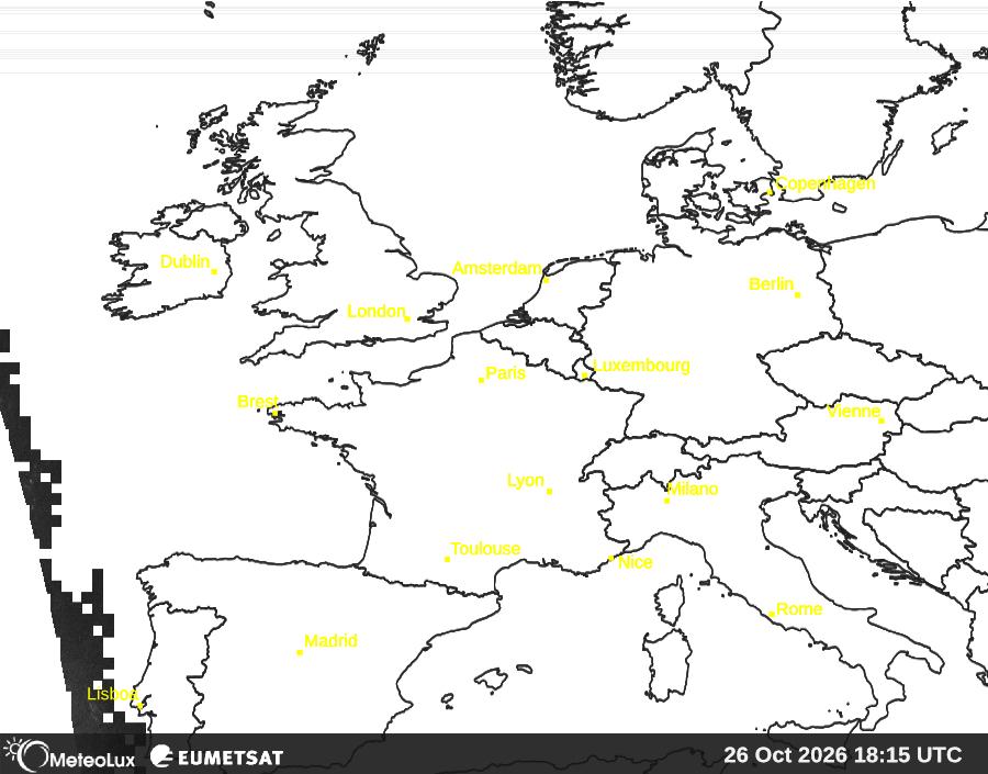 Wiedergabe von visuellen Satellitenbildern
