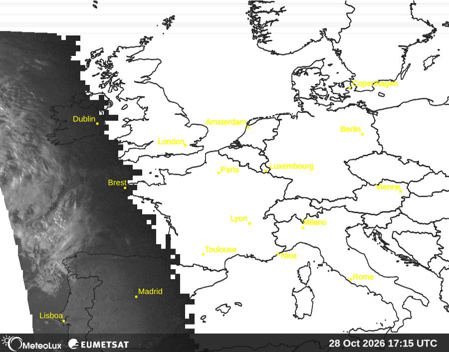 Wiedergabe von visuellen Satellitenbildern