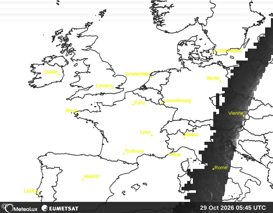 Wiedergabe von visuellen Satellitenbildern