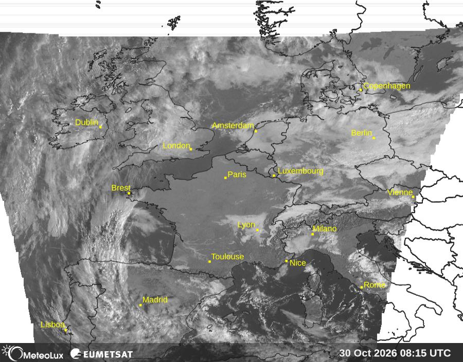 Wiedergabe von visuellen Satellitenbildern