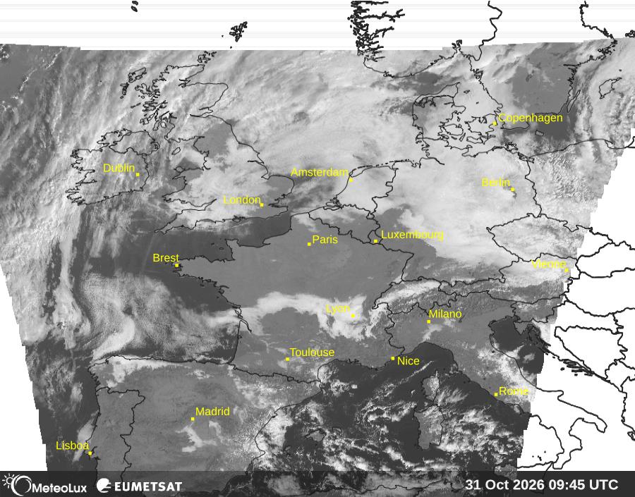 Wiedergabe von visuellen Satellitenbildern