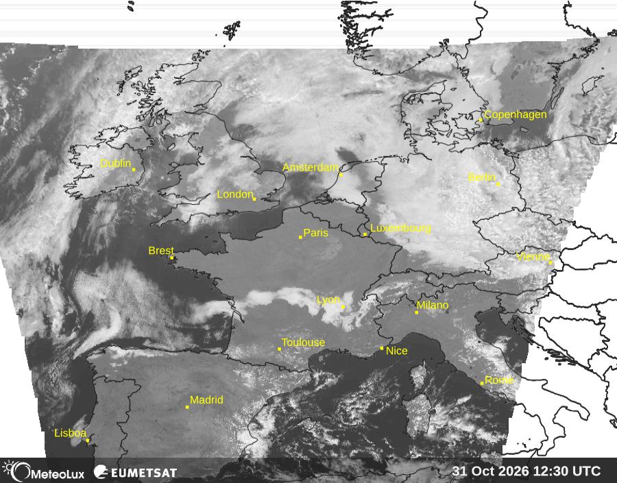 Wiedergabe von visuellen Satellitenbildern