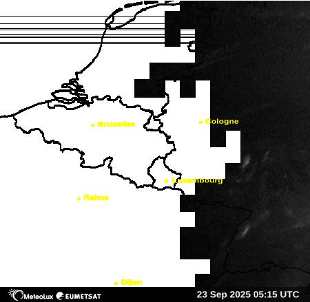 Wiedergabe von visuellen Satellitenbildern